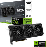 ASUS Prime GeForce RTX 5070 OC Edition Graphics Card, 12GB GDDR7 192-Bit Memory, 2557MHz Boost Clock, 6144 CUDA Cores, 28 Gbps Memory Speed, PCI Express Gen 5 | 90YV0M10-M0NA00