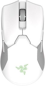 Razer Viper Ultimate-Wireless Gaming Mouse with Charging Dock, HyperSpeed Wireless, Wired - Speedflex Cable, Optical, 20000 DPI, 70 Million Clicks - Mercury | RZ01-03050400-R3M1