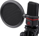 Redragon Seyfert GM100 Gaming Stream Microphone, With Pop Filter, 3.5mm Plug, 50Hz-16kHz Frequency, Sensitivity -30dBÂ±3dB, Omni Condenser Mic, â‰¤2.2KÎ© Impedance | Seyfert GM100
