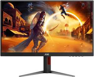 AOC CQ27G4 Curved Gaming Monitor, 27" VA Display, QHD Resolution, 180Hz Refresh Rate, 0.5ms (MPRT) Response Time, HDR10, Adaptive Sync, Low Input Lag, 16.7m Color Display, Black | CQ27G4
