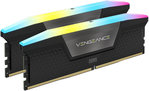 CORSAIR VENGEANCE RGB 96GB (2x48GB) DDR5 288-Pin Dual Channel Desktop Memory Kit, 6600 MHz Tested Speed, 32-39-39-76 Latency, Intel XMP 3.0 Chipset, Overclock PMIC | CMH96GX5M2B6600C32