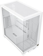 Xigmatek Endorphin Ultra Artic Mid Tower PC Case, 0.8mm SPCC Thickness Material, Up to 360mm Radiator Support & 8 Fans Support, Front & Left Tempered Glass Panel, White | EN41334