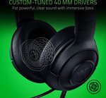 Razer Kraken X Lite Ultralight Gaming Headset: 7.1 Surround Sound Capable - Lightweight Frame - Bendable Cardioid Microphone - for PC, Xbox, PS4, Nintendo Switch - Classic Black | RZ04-02950100-R381