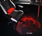 Florpad Fury FM1-1102 Gaming Chair Mat, for Gaming Chair Gaming Bean Bag, Red | FM1-1102
