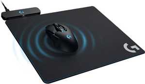 Logitech Powerplay Wireless Charging Gaming Mouse Pad - Black
