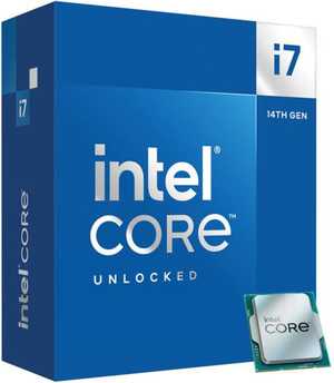  Intel Core i7-14700K 3.4 GHz 20-Core LGA 1700 14th Gen Processor, 20 Cores & 28 Threads, 30MB Cache Memory, 5.6GHz MaxTurbo Boost, Intel UHD Graphics 770, 2CH DDR5 / 192GB Max | BX8071514700KSRN3X
