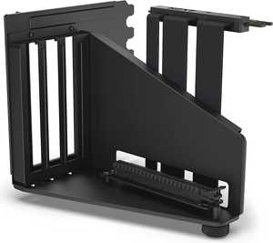 NZXT Vertical GPU Mounting Kit, 175 mm PCIe 4.0x16 Riser Cable, GPU Holder, Sturdy Steel Bracket, Fits perfectly with NZXT H5, H7 and H9 Series, Black | AB-RH175-B1