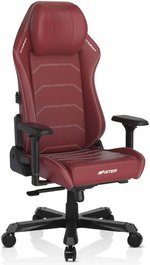 DXRacer 1238S Master Series Gaming Chair, Microfiber Leather, 4D Armrests, Multi-functional Tilt, 3" Casters, High Density Mold Shaping Foam, 220lbs Recommended Weight, Red | DMC-I238S-R-A3