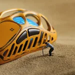GravaStar Mercury X - Wireless Gaming Mouse, Special Edition - Battle-Worn Yellow