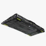 GravaStar Mercury K1 Lite 75% Wireless Mechanical Gaming Keyboard Transparent Black, 2.4GHz, Hot-Swappable, Pre-Lubed Linear Switches, Tri-Mode Connectivity, RGB Backlit