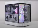 HYTE CASE Y60 WITH LCD SCREEN GAMING PC BUILD with 4070TI SUPER 