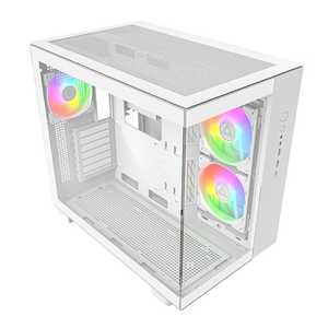 MONTECH KING 65 PRO Mid-Tower ATX Gaming Case - White | KING-65-PRO-(W)