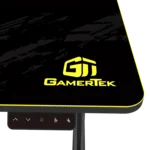 GamerTek GT-Elevate X Gaming Desk - Yellow & Black