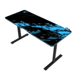 GamerTek GT-Elevate X Gaming Desk - Blue & Black