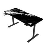 GamerTek GT-Elevate X Gaming Desk - White & Black