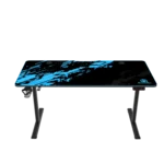 GamerTek GT-Elevate X Gaming Desk - Blue & Black
