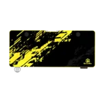 GamerTek GT-Elevate X Gaming Desk - Yellow & Black