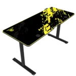 GamerTek GT-Elevate X Gaming Desk - Yellow & Black