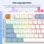 AJAZZ AKP815 Wired Keyboards Programmable Mechanical Keyboard 81 Keys