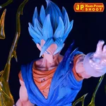 Anime Dragon Ball Z Goku Vegeta Fusion Vegetto Head Replace 58cm Statue Figure