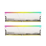 V-Color Manta XSky RGB 32GB (16GBx2) 6000MHz DDR5 Memory Kit - Silver| TMXSL1660836SWK V-COLOR