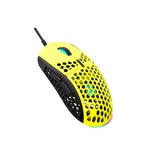 GamerTek GM16 Ultralight Precision Gaming Mouse - Yellow