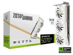 ZOTAC GAMING GeForce RTX 5070 Ti SOLID CORE OC White Edition